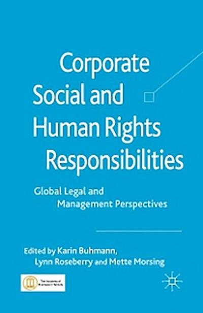 Corporate Social and Human Rights Responsibilities
