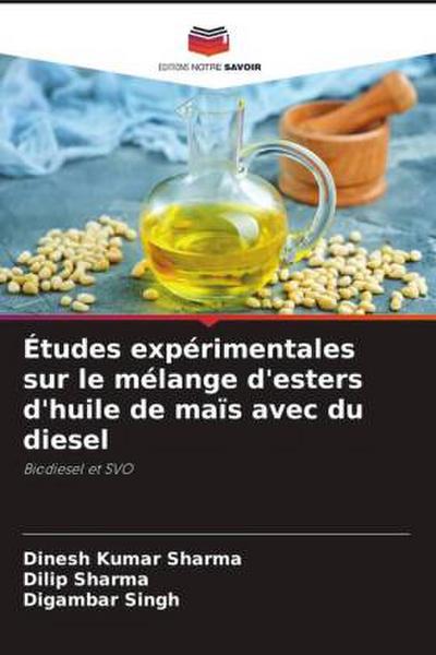 Études expérimentales sur le mélange d’esters d’huile de maïs avec du diesel