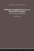 A Modern English Grammar on Historical Principles