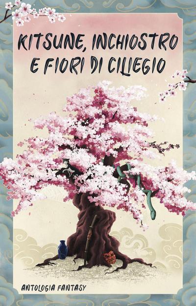 Kitsune, inchiostro e fiori di ciliegio