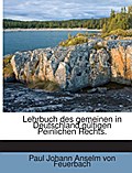 Lehrbuch des gemeinen in Deutschland gültigen Pein