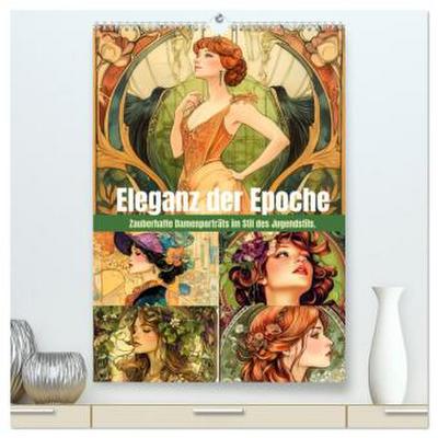 Eleganz der Epoche (hochwertiger Premium Wandkalender 2026 DIN A2 hoch), Kunstdruck in Hochglanz