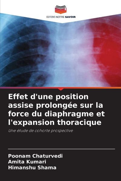 Effet d’une position assise prolongée sur la force du diaphragme et l’expansion thoracique