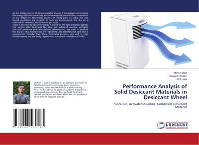 Performance Analysis of Solid Desiccant Materials in Desiccant Wheel