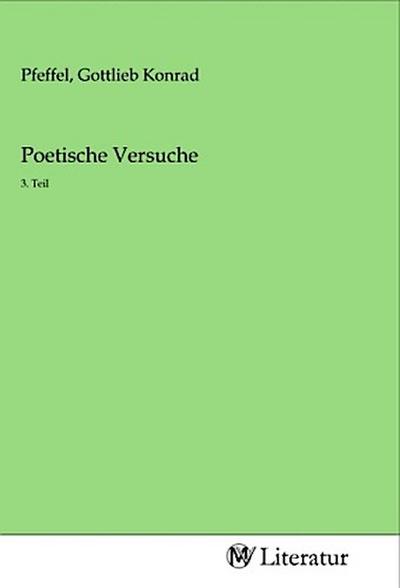 Poetische Versuche