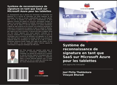 Système de reconnaissance de signature en tant que SaaS sur Microsoft Azure pour les tablettes
