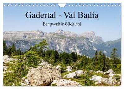 Gadertal - Val Badia (Wandkalender 2026 DIN A4 quer), CALVENDO Monatskalender