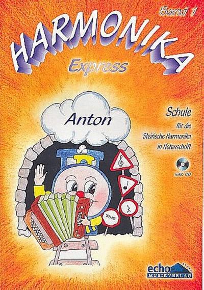 Harmonika-Express Band 1 (+CD)für Steirische Harmonika in Notenschrift