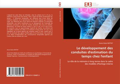 Le Développement Des Conduites d’’estimation Du Temps Chez l’’enfant
