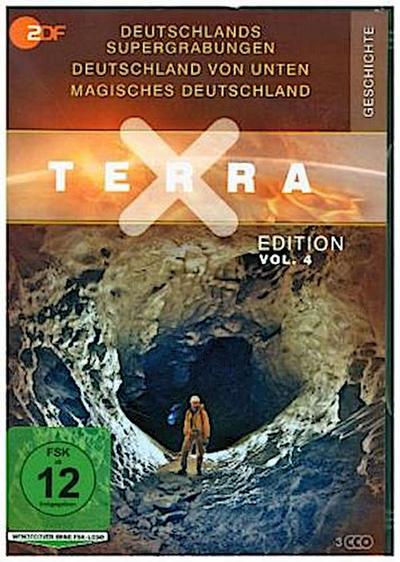 Terra X Edition - Deutschlands Supergrabungen / Deutschland von unten / Magisches Deutschland, 3 DVDs