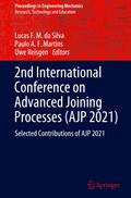 2nd International Conference on Advanced Joining Processes (AJP 2021)