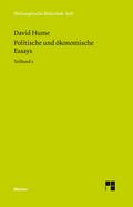 Politische und ökonomische Essays / Politische und ökonomische Essays