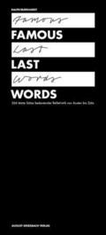 Famous Last Words