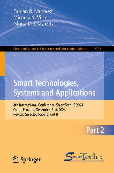 Smart Technologies, Systems and Applications