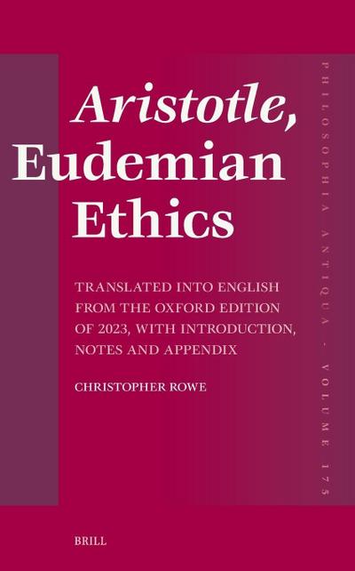 Aristotle, Eudemian Ethics