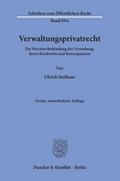 Verwaltungsprivatrecht.