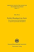 Perfekt, Pseudopartizip, Stativ