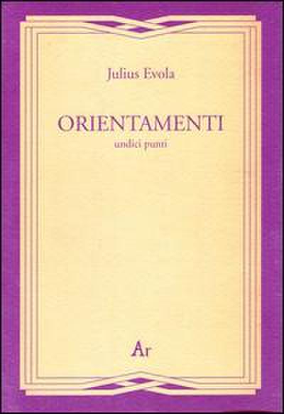 Orientamenti. Undici punti