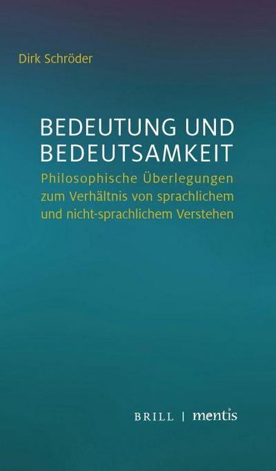 Bedeutung und Bedeutsamkeit