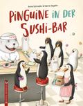 Pinguine in der Sushi-Bar