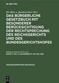 Sachenrecht. §§ 1012-1296