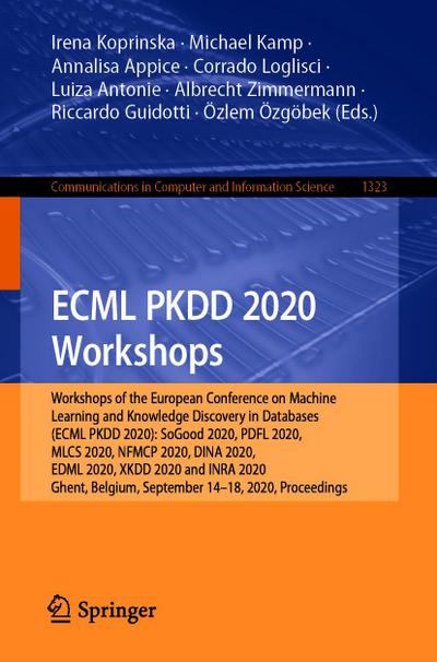 ECML PKDD 2020 Workshops