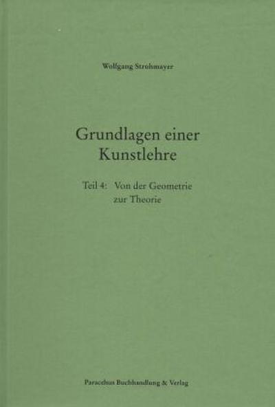Grundlagen einer Kunstlehre