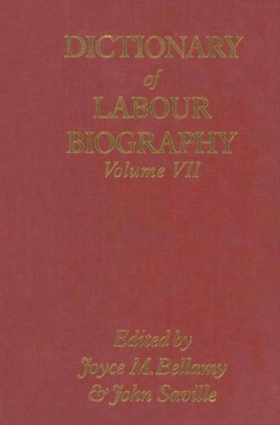 Dictionary of Labour Biography
