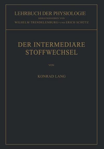 Der Intermediäre Stoffwechsel