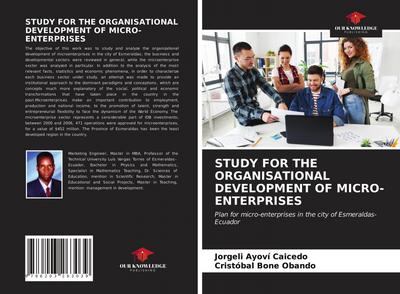STUDY FOR THE ORGANISATIONAL DEVELOPMENT OF MICRO-ENTERPRISES