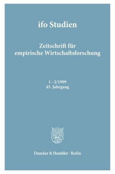 ifo Studien.