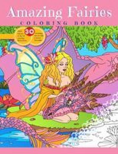 Amazing Fairies Coloring Book