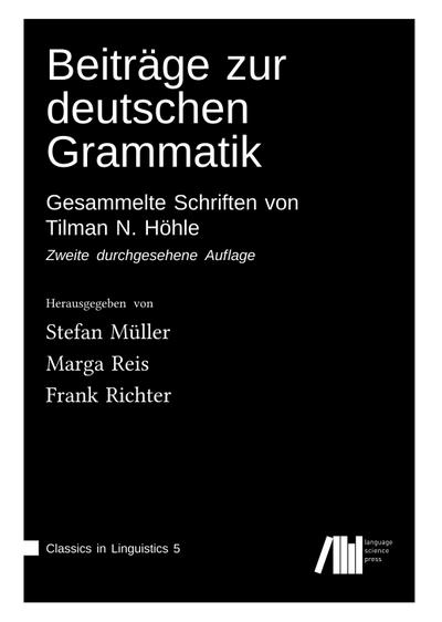 Beiträge zur deutschen Grammatik