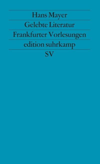 Gelebte Literatur