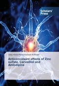 Anticonvalsant effects of Zinc sulfate, Carvedilol