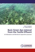 Basic Green dye removal from the Textile Effluent