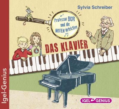 Professor Dur und die Notendetektive 1. Das Klavier, 1 Audio-CD
