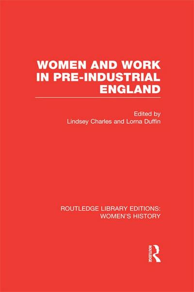 Women and Work in Pre-industrial England