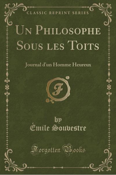 Un Philosophe Sous Les Toits Von 23 B W 6 X 9 In Or 229 X 152 Mm Perfect Bound On White W Gloss Lam