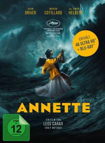 Annette 4K, 1 UHD-Blu-ray + 1 Blu-ray (Limited Collector’s Edition im Mediabook)