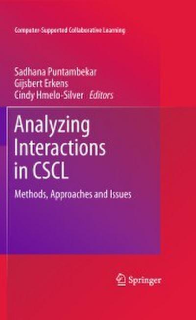 Analyzing Interactions in CSCL