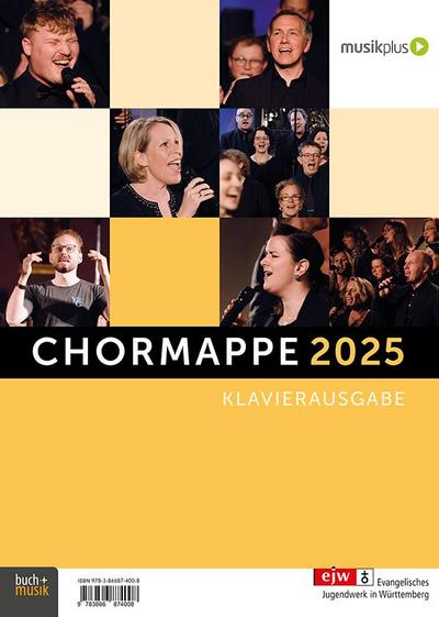 Chormappe 2025 Klavierausgabe