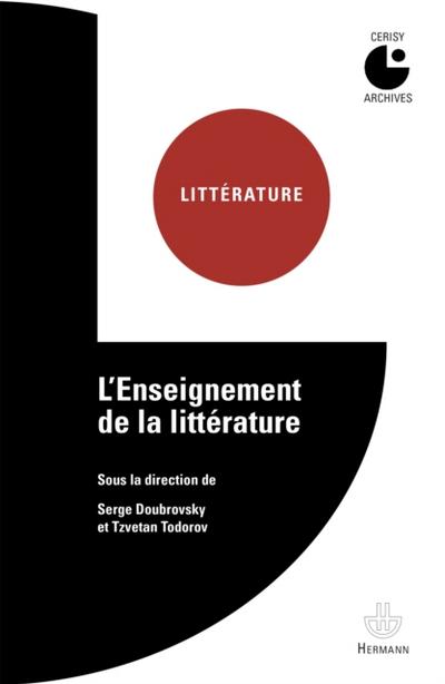L’’Enseignement de la littérature