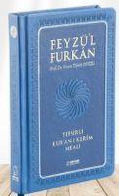 Feyzül Furkan Tefsirli Kuran-i Kerim Meali Orta Boy, Tefsirli Meal, Ciltli - Lacivert