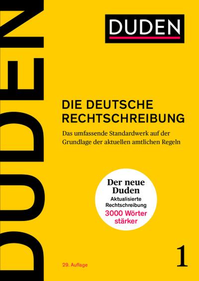 Duden - Die deutsche Rechtschreibung