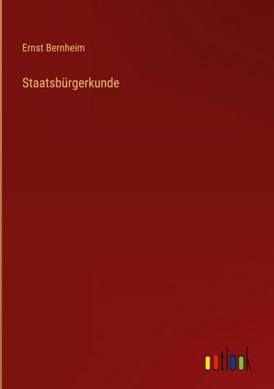 Staatsbürgerkunde