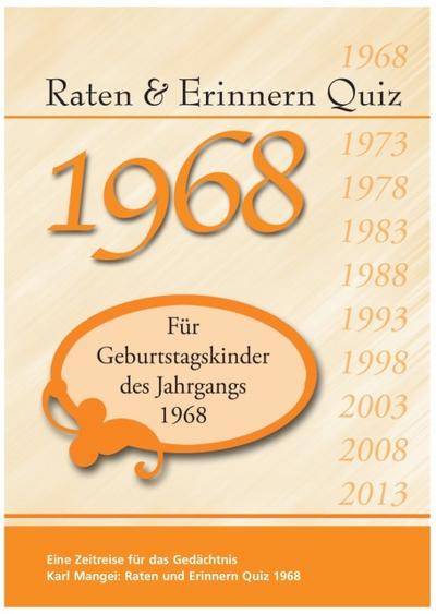 Raten & Erinnern Quiz 1968
