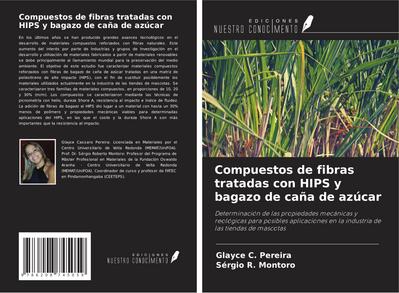 Compuestos de fibras tratadas con HIPS y bagazo de caña de azúcar