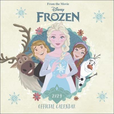 Die Eiskönigin 2 Broschurkalender 2024. Olaf, Elsa und ihre Freunde in einem praktischen Kalender mit Platz für Termine und coolen Bildern aus dem Film. Wandplaner für Eisprinzessinnen!