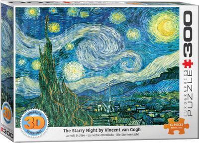 3D - Sternennacht von Vincent van Gogh (Puzzle)